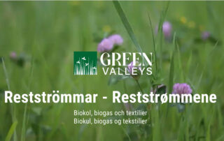 Resultat Restströmmar Biokol, biogas och textilier | Green Valleys